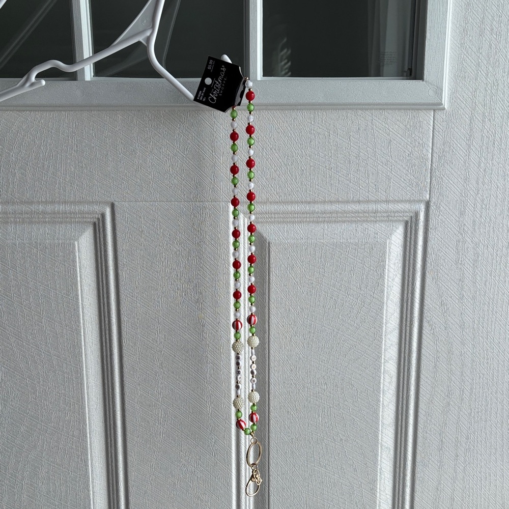 Colorful Beaded Lanyard